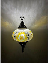 Wandlamp De Max - Turkse - Mozaïek - Bruin - 15cm