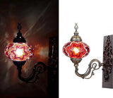 Wandlamp De Max - Turkse - Mozaïek - Bruin - 15cm