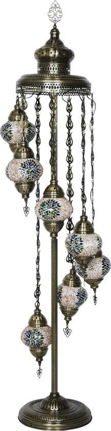 Staande Lamp De Max - Oosterse - Mozaiek - 156cm