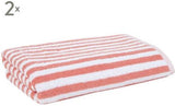 Handdoekenset De Max - Set van 2 Stuks - Wit - 50x100cm
