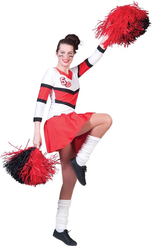 Verkleedkleding De Max - "Cheerleading Outfit voor Dames