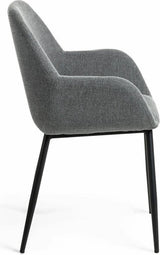 Fauteuil De Max - Set van 2 Stuks - Stof - Zwart