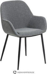 Fauteuil De Max - Set van 2 Stuks - Metaal - Zwart