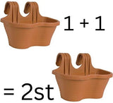 Plantenbak De Max - Set van 2 Stuks - Kunststof