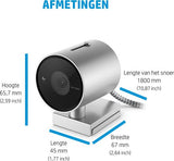 Webcam De Max - Zilver