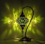 Tafellamp De Max - Turkse - Mozaïek - Groen - 12cm