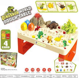 Boetseerklei De Max - Speeltafel met Kleiset en Dinosaurussen