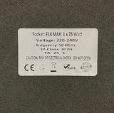 Hanglamp De Max - Turkse - Mozaïek - Bruin - 7 Bollen