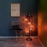 Staande Lamp Halay - Turkse - Mozaïek - Multicolour