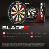 Buitenspeelpakket Winmau - Winmau Blade 6 Dartbord