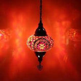 Hanglamp Merkloos - Turkse - Mozaïek - Wit - 19cm
