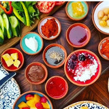 Snack- en Tapasschaal De Max - Set van 6 Stuks - Keramiek - 10cm
