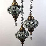 Hanglamp De Max - Oosterse - Mozaiek - Blauw