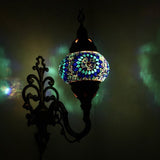 Wandlamp De Max - Turkse - Mozaïek - Bruin - 15cm