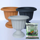 Bloempot De Max - Set van 2 Stuks - Beige