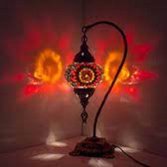 Tafellamp Merkloos - Turkse - Rood