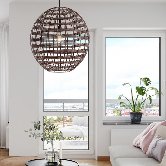 Hanglamp De Max - Bruin - 169cm