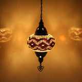 Hanglamp Merkloos - Turkse - Mozaïek - Zwart - 12cm