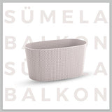 Plantenbak De Max - Set van 2 Stuks - Antraciet - 30cm