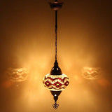 Hanglamp Merkloos - Turkse - Mozaïek - Zwart - 12cm