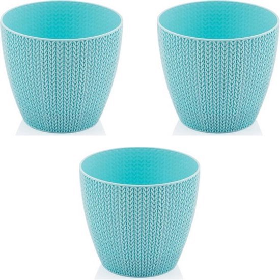 Bloempot De Max - Blauw