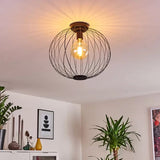 Plafonnière De Max - Zwart - 40cm