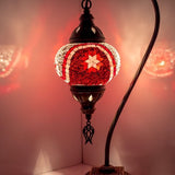 Tafellamp Merkloos - Turkse - Mozaïek - Geel - 19cm