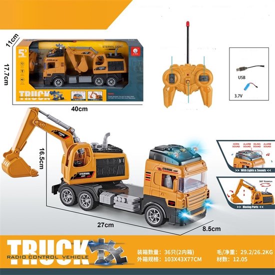 RC Voertuig De Max - 27cm
