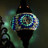 Wandlamp De Max - Turkse - Mozaïek - Bruin - 15cm