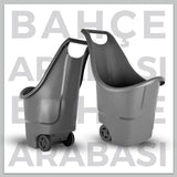 Tuinkar De Max - Antraciet - 50l