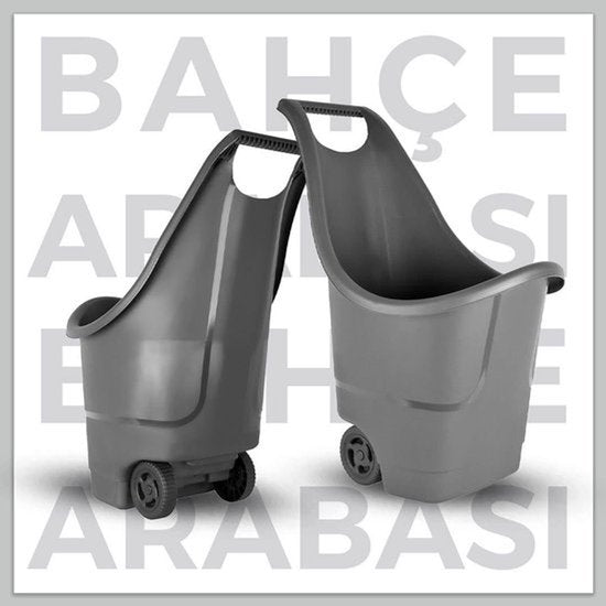 Tuinkar De Max - Antraciet - 50l