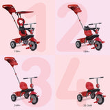 Driewieler SmarTrike - Zwart