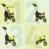 Driewieler SmarTrike - Zwart