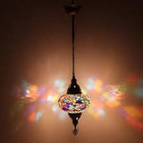 Hanglamp Merkloos - Turkse - Mozaïek - Wit - 19cm