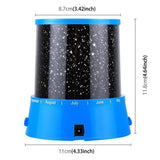 Nachtlamp De Max - Blauw