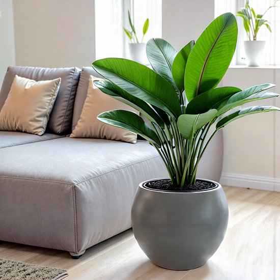 Bloempot De Max - Antraciet - 38cm