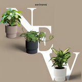 Bloempot De Max - Luxe - Taupe - 39cm
