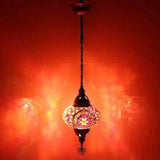 Hanglamp Merkloos - Turkse - Mozaïek - Wit - 19cm