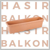 Plantenbak Serinova - Set van 2 Stuks - Kunststof - 54x20x18m - 12L