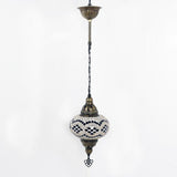 Hanglamp Merkloos - Turkse - Mozaïek - Zwart - 12cm