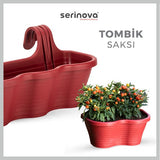 Plantenbak De Max - Set van 2 Stuks - Rood - 6.5L