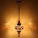 Hanglamp De Max - Turkse - Mozaïek - Multicolor - 13.cm