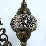 Wandlamp De Max - Turkse - Mozaïek - Bruin - 15cm