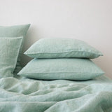 Kussensloop De Max - Set van 2 Stuks - Linnen - Groen - 45x85cm