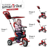Driewieler SmarTrike - Zwart