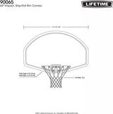 Basketbalbord Lifttime
