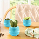 Bloempot De Max - Set van 6 Stuks - Groen - 6,5cm
