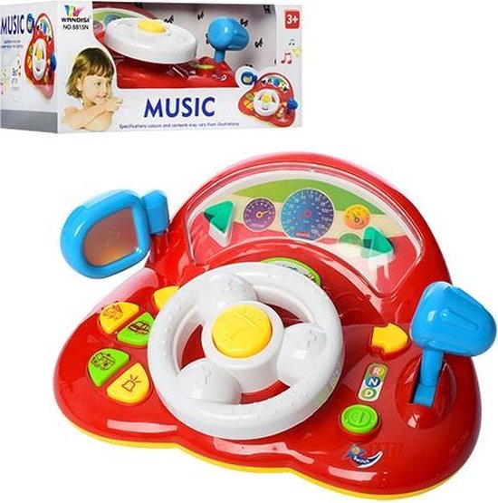 Activity-Center De Max - Baby Stuur met Muziek
