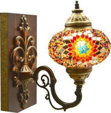 Wandlamp De Max - Turkse - Mozaïek - Bruin - 15cm