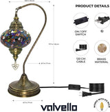 Tafellamp Valvello - Turkse - Mozaiek